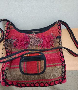 Bolso bandolera étnico