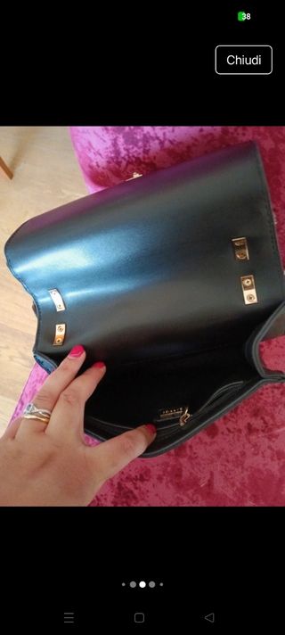 Borsa Carpisa a tracolla bicolore
