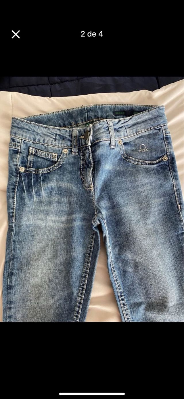 Vaqueros Benetton niña (10-12)