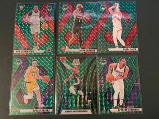 Cartas NBA 24-25 Panini Mosaic Green Mosaic Prizm