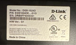 Switch Gigabit D-Link DGS-1024D