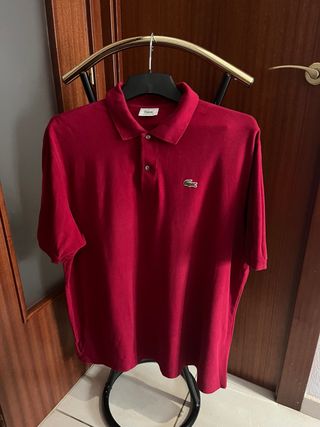 Polo Lacoste rojo