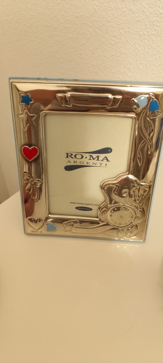 Marco fotos bebé Roma Argenti