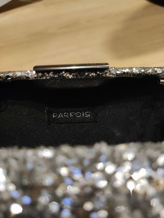Bolso Fiesta Brillante - Plata/Dorado. PARFOIS
