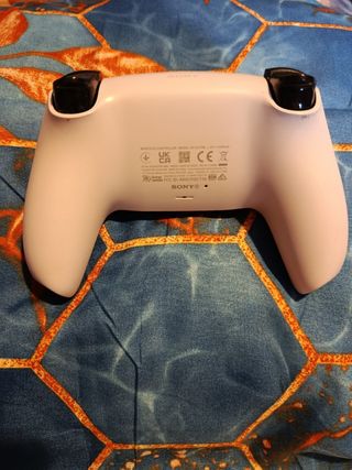Mando PS5 (PlayStation 5) blanco + funda de regalo