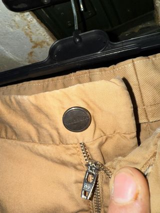 N.2 Pantaloni Burberry giallo senape/ beige.
