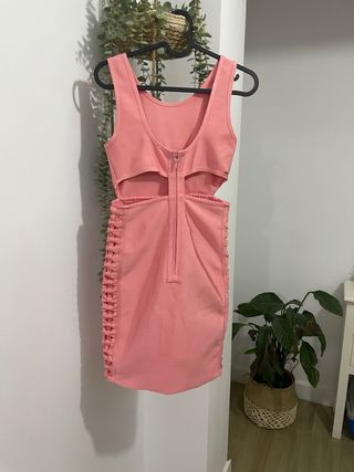 Vestido bandage rosa