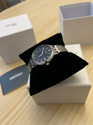 Reloj Seiko automático azul