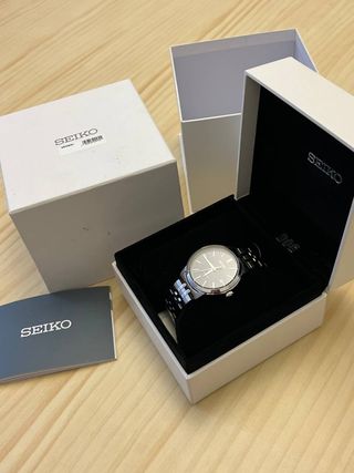 Reloj Seiko automático azul