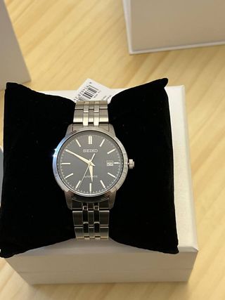 Reloj Seiko automático azul