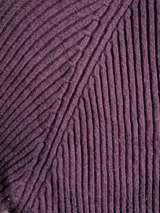 Jersey cuello alto Pull&Bear - morado