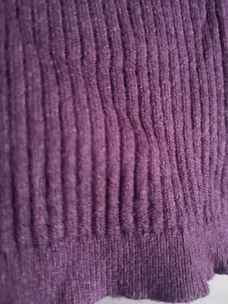 Jersey cuello alto Pull&Bear - morado