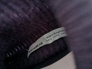 Jersey cuello alto Pull&Bear - morado