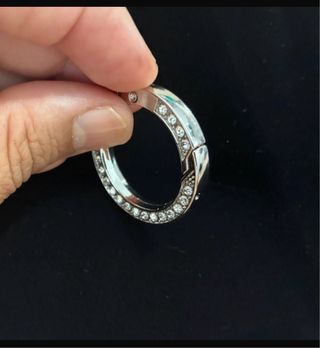 Anillo Llavero Brillantes 
