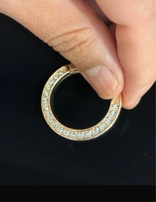Anillo Llavero Brillantes 