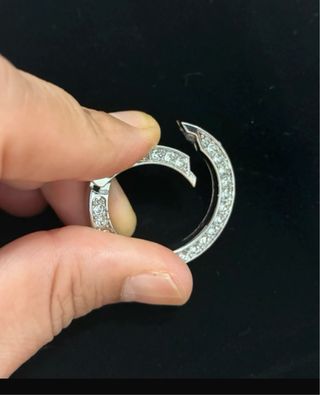 Anillo Llavero Brillantes 