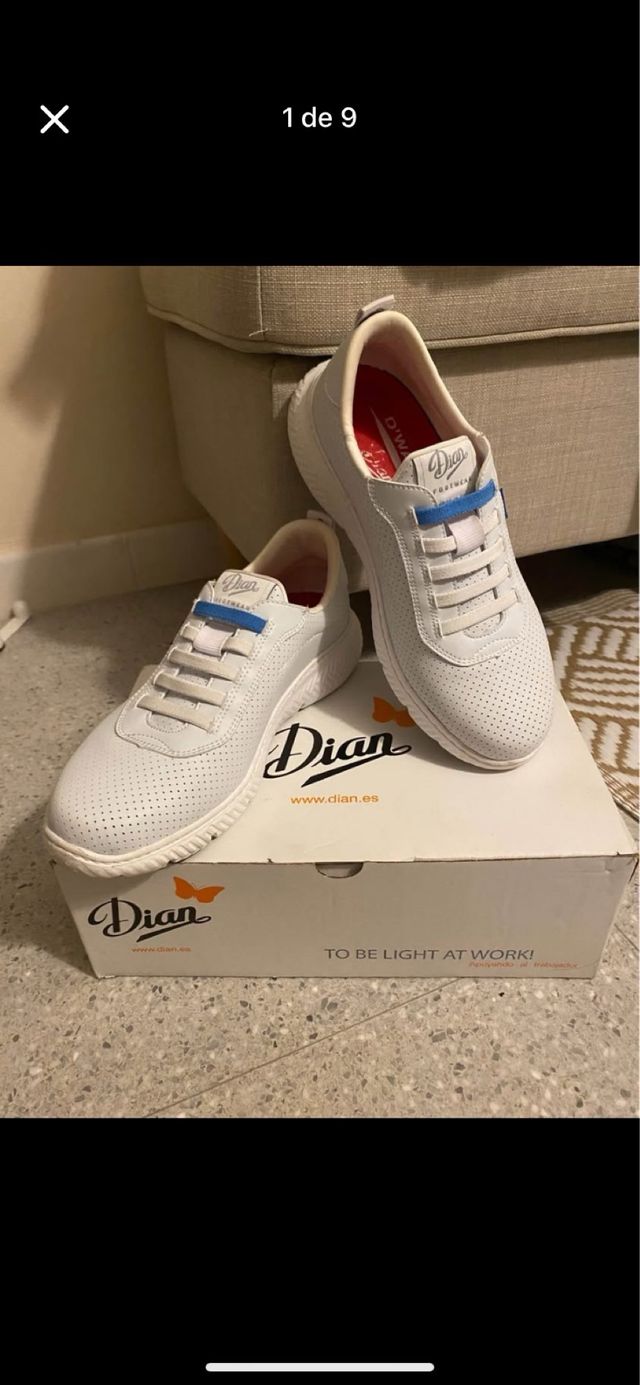 Zapatillas Dian Footwear Blancas