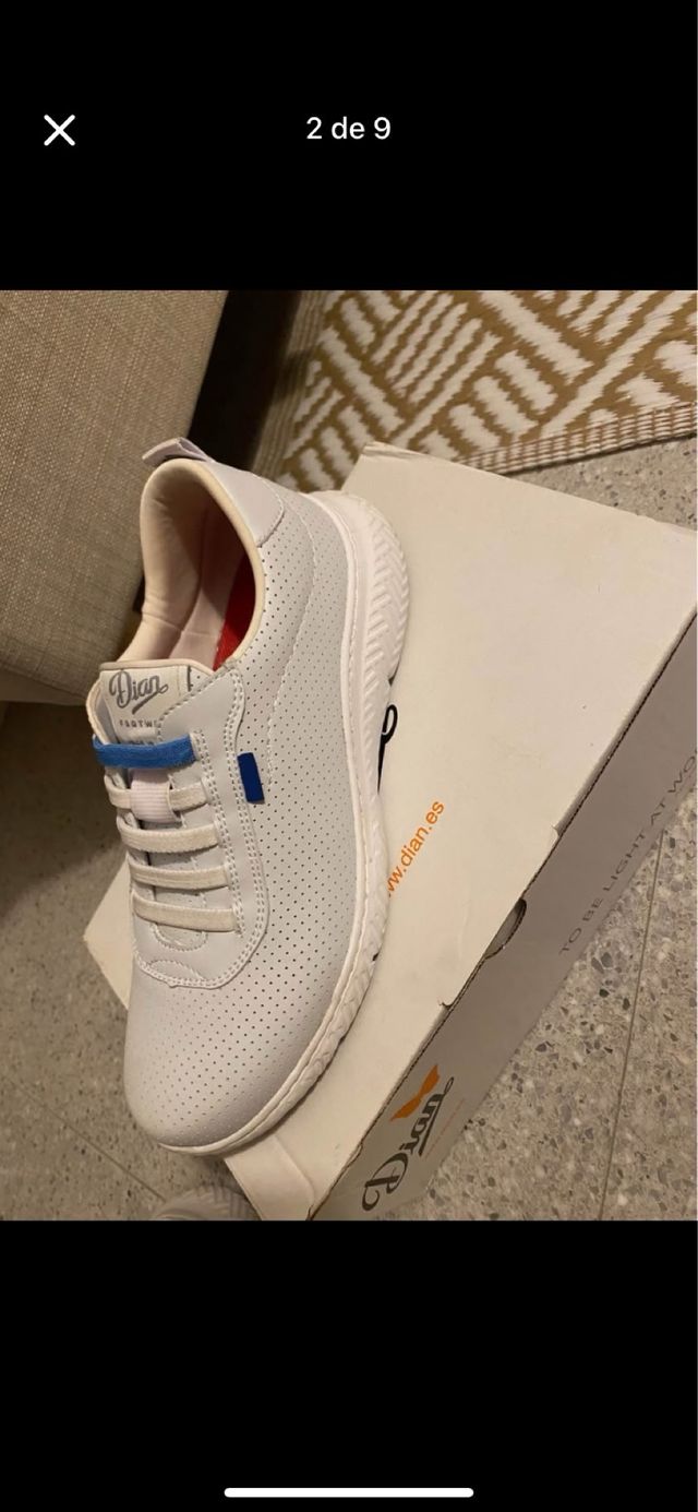 Zapatillas Dian Footwear Blancas