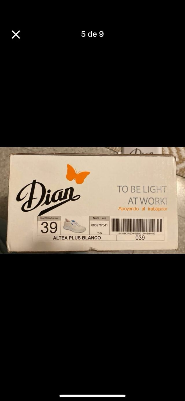 Zapatillas Dian Footwear Blancas