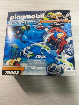 Playmobil Top Agents 70003 Submarino
