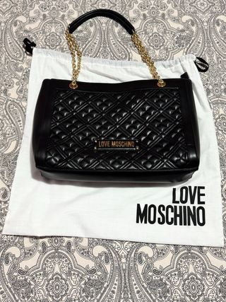 Bolso Love Moschino Negro