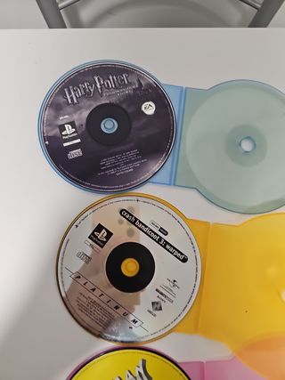 3 juegos PS1: Harry Potter, Crash Bandicoot & Raym