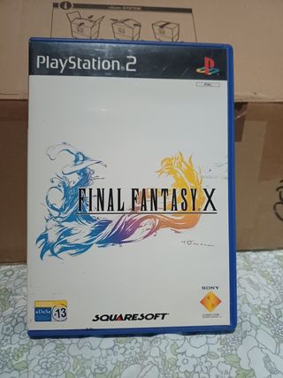 Final Fantasy X PS2 - Caja y Manual