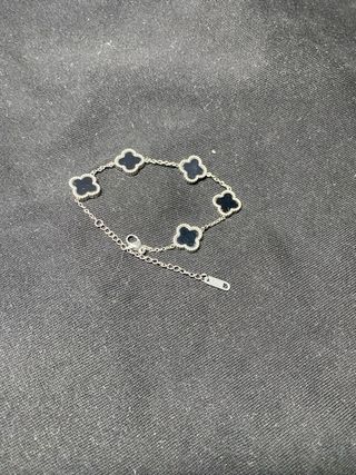 Pulsera Van Cleef plateada