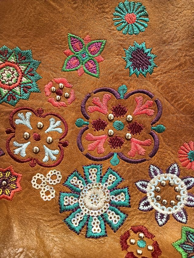 Mochila Desigual - Piel - Bordada