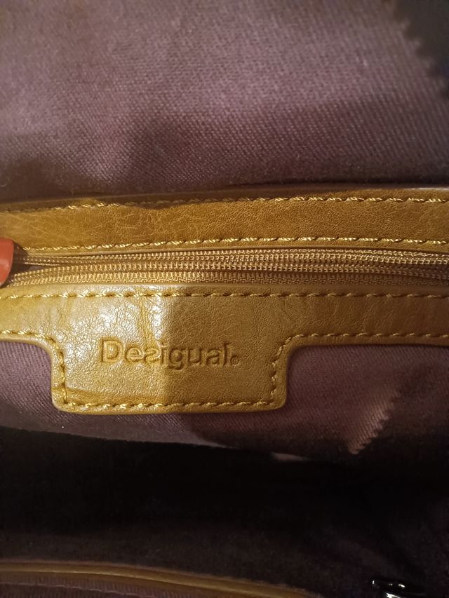 Mochila Desigual - Piel - Bordada