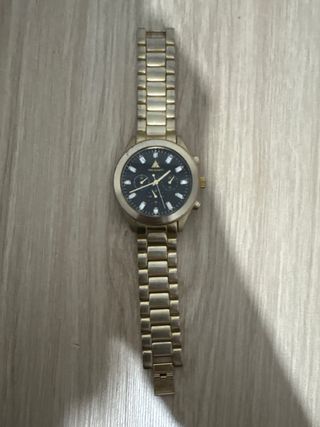 Reloj ASOS dorado y negro