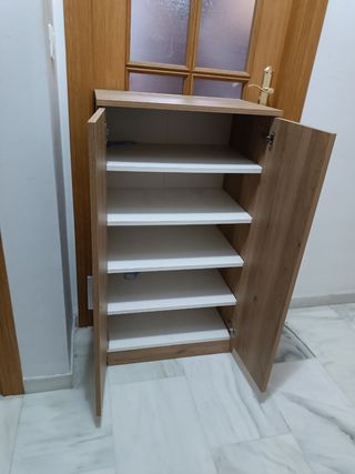 Mueble almacenaje madera - Como nuevo