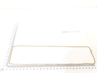 cadena oro 18k 31.5cm