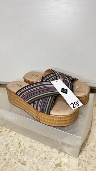 Sandalias con plataforma 