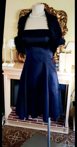 Torerita negra estilo estola