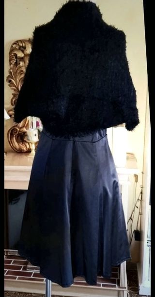 Torerita negra estilo estola