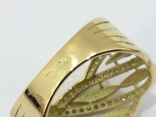 anillo oro 18k con piedra con circonita