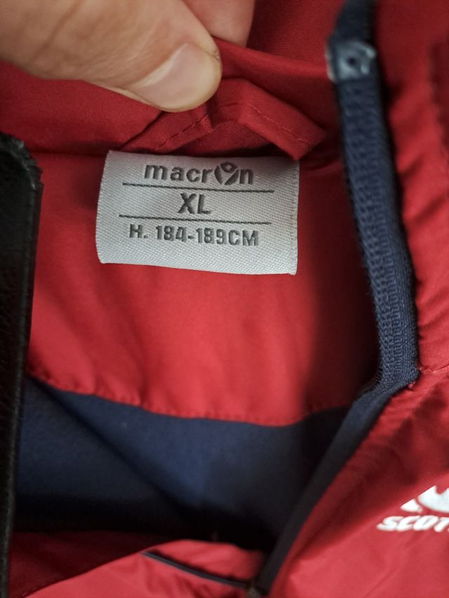 Giacca Scozia Rugby Macron XL