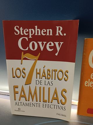 Lote 2 libros , Los 7 hábitos de las familias + Como vivir mejor