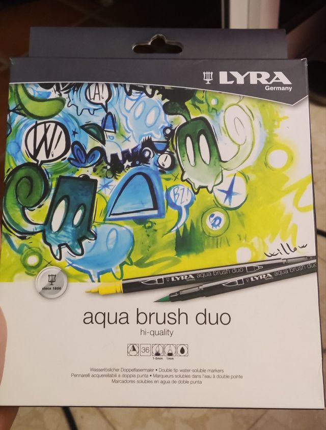 Rotuladores Lyra Aqua Brush Duo