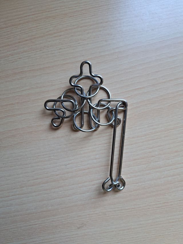 3 JUEGOS DE METAL PUZZLE RINGS PLUS ROMPECABEZAS