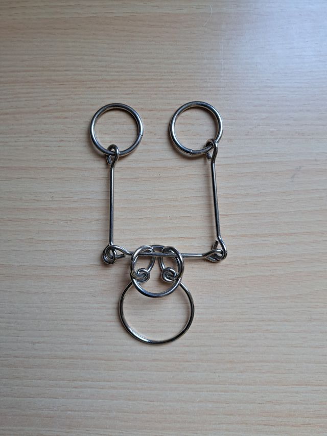 3 JUEGOS DE METAL PUZZLE RINGS PLUS ROMPECABEZAS