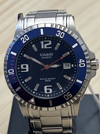 Reloj Casio cuarzo azul
