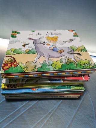 22 tomos , libros infantiles, SALVAT, mis primeros pasos en la lectura