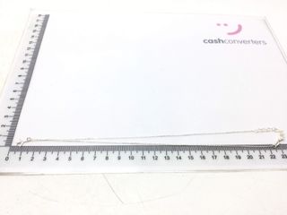 cadena plata 925mm 22.5cm