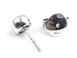pendientes oro 18k con piedra con diamante