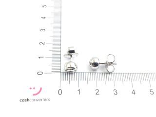 pendientes oro 18k con piedra con diamante