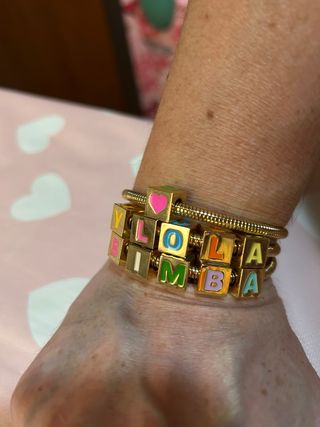 Brazalete de bimba y lola 
