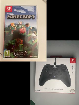 Minecraft x mando Nintendo switch