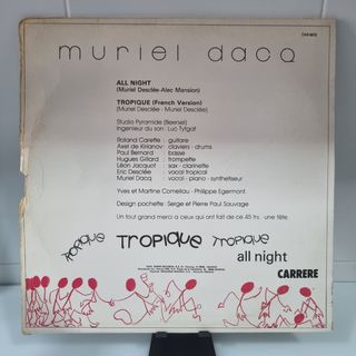 Vinilo Muriel Dacq - Tropique